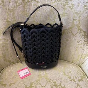 Kate Spade Black Dorie Small Bucket Bag